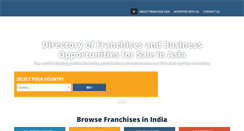 Desktop Screenshot of franchiseasia.com